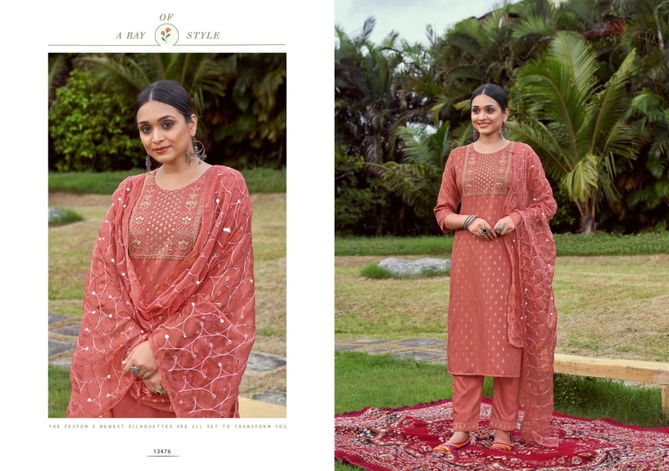 Kalaroop Zarina New Exclusive Wear Fancy Designer Ready Made Suit Collection